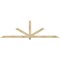 Ekena Millwork Kennewick Rough Sawn Timber Gable Bracket, Douglas Fir, 108"W x 31 1/2"H x 2"D x 4"F, 7/12 Pitch GBW108X31X0204KEN00RDF - alternate 1